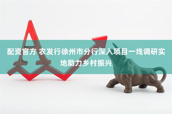 配资官方 农发行徐州市分行深入项目一线调研实地助力乡村振兴
